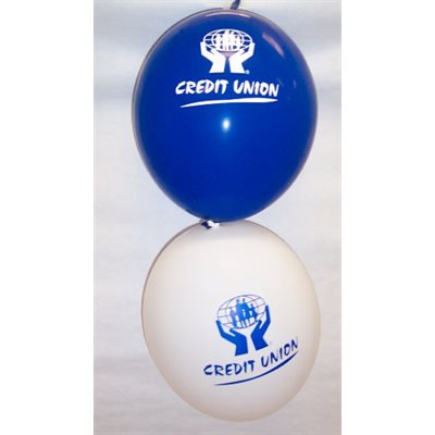Balloon - Blue / White