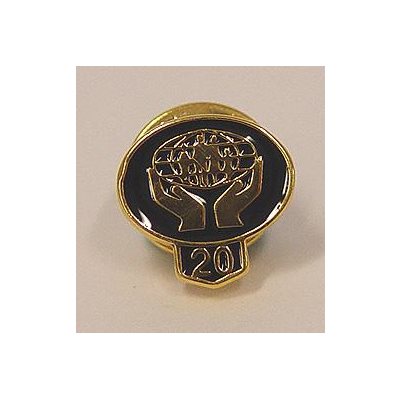 Lapel Pin - Gold 20 Year Classic