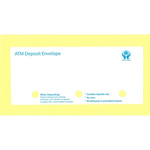 ATM Envelope - Self-Sealing Deposit